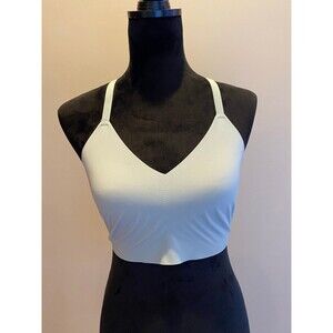 True and Co Bra The True Body Triangle Lace Racerback Sage Green Bra Size XL